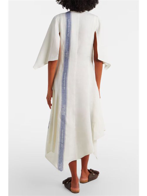 Asymmetrical linen dress JW ANDERSON | DR0524PG1898614